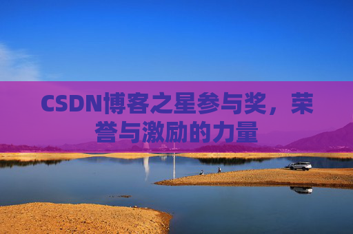 CSDN博客之星参与奖，荣誉与激励的力量